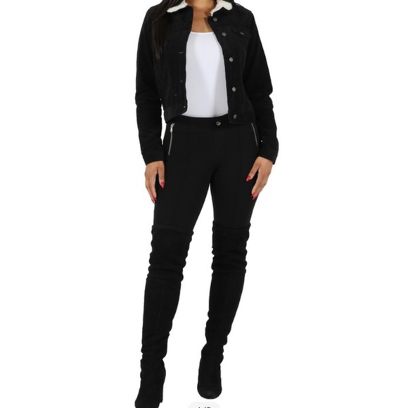 Sherpa denim Jacket - Picture 2 of 5